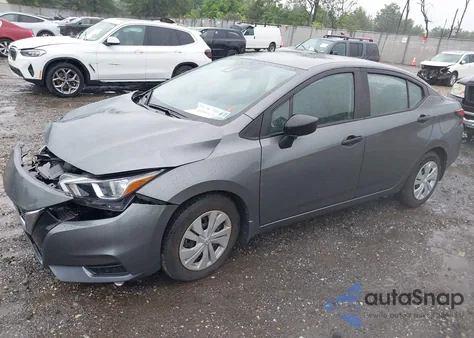 2022 Nissan Versa 1.6 S Xtronic Cvt from USA, damaged, VIN 3N1CN8DV1NL860053